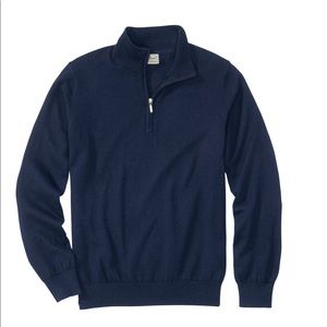 LLbean Men's Cotton/Cashmere Sweater medium